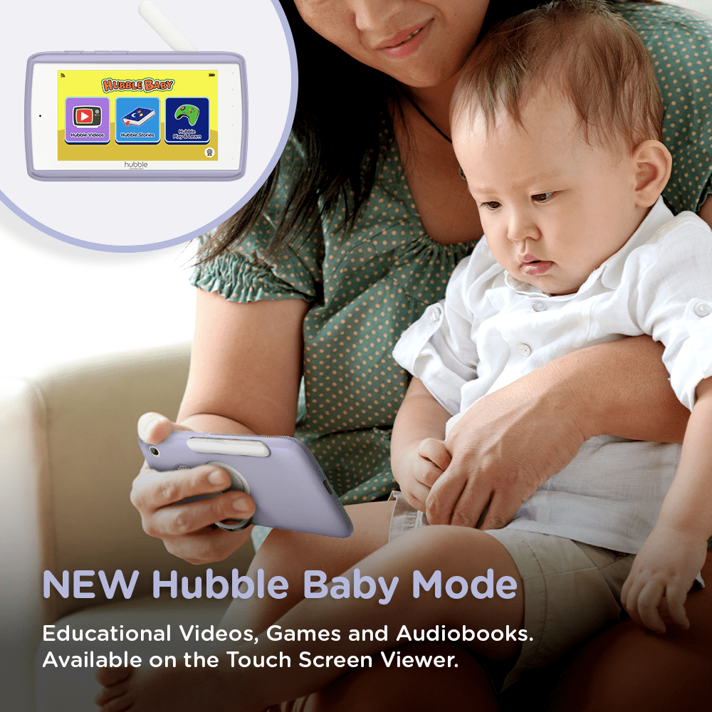Hubble Connected Nursery Pal Premium, 5” Smart HD Baby Monitor with Touch Screen Viewer Hubble Connected Nursery Pal Premium, 5” Smart HD Baby Monitor with Touch Screen Viewer